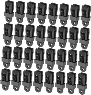 VANZACK Tent Clip Convenient Tent Fasteners Heavy Duty Tent Clamps Windproof Tent Clamps Awning Tent Fixers