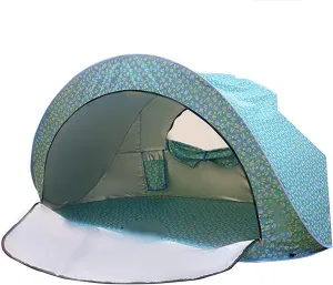 VejiA Pop Up Tent, Automatic Pop Up Portable Outdoors Family Beach 3-4 Persons Tent for Family Camping, Fishing, Picnic, Bench