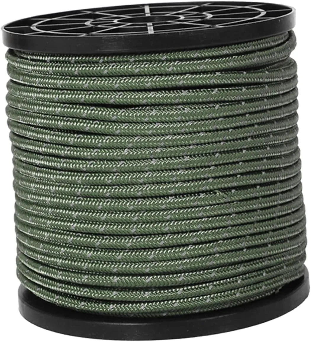 Versatile Windproof Camping Ropes 4mm Thick Tarp Tent Ropes for Outdoor Activities