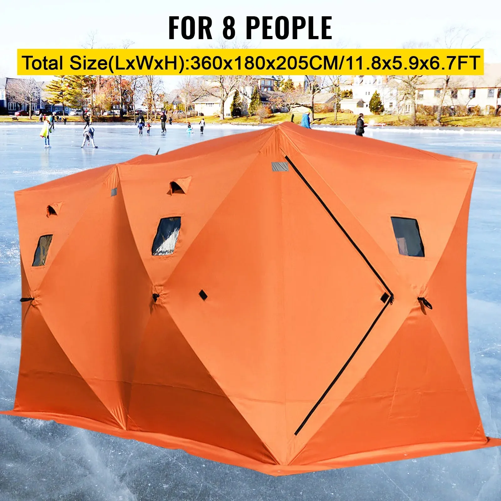 VEVOR Ice Fishing Tent Warm