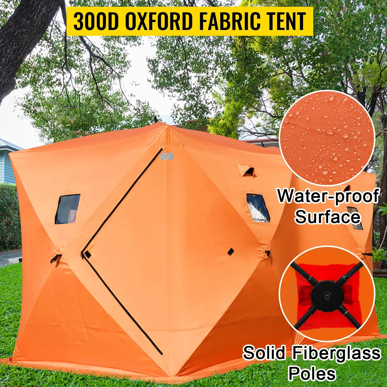 VEVOR Ice Fishing Tent Warm