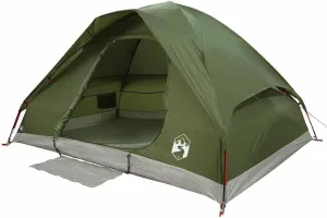 vidaXL Family Tent Dome Camping Shelter Utility Tent Blackout Fabric Waterproof