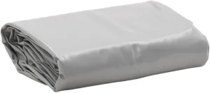 vidaXL Tarpaulin Grey 16.4x16.4' 7.11 oz/ft²