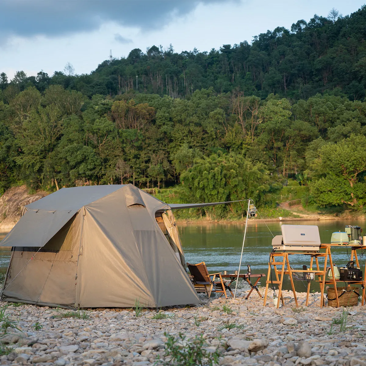 Village 5.0-Roof Automatic Tent