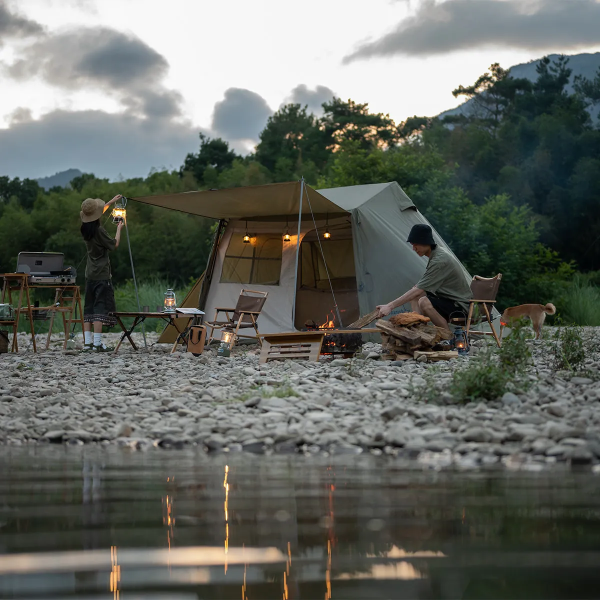 Village 5.0-Roof Automatic Tent