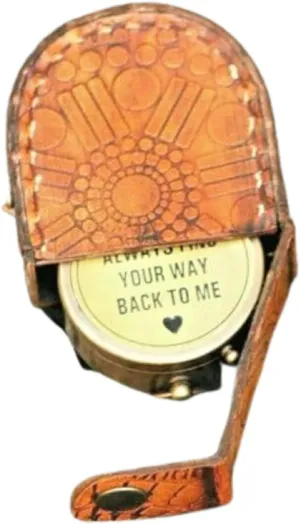 Vintage Personalized Compass for Camping and Hiking Nutical Custom Engraved 'So You Can Always Find Your Way Back to Me' Gift Item for Special One