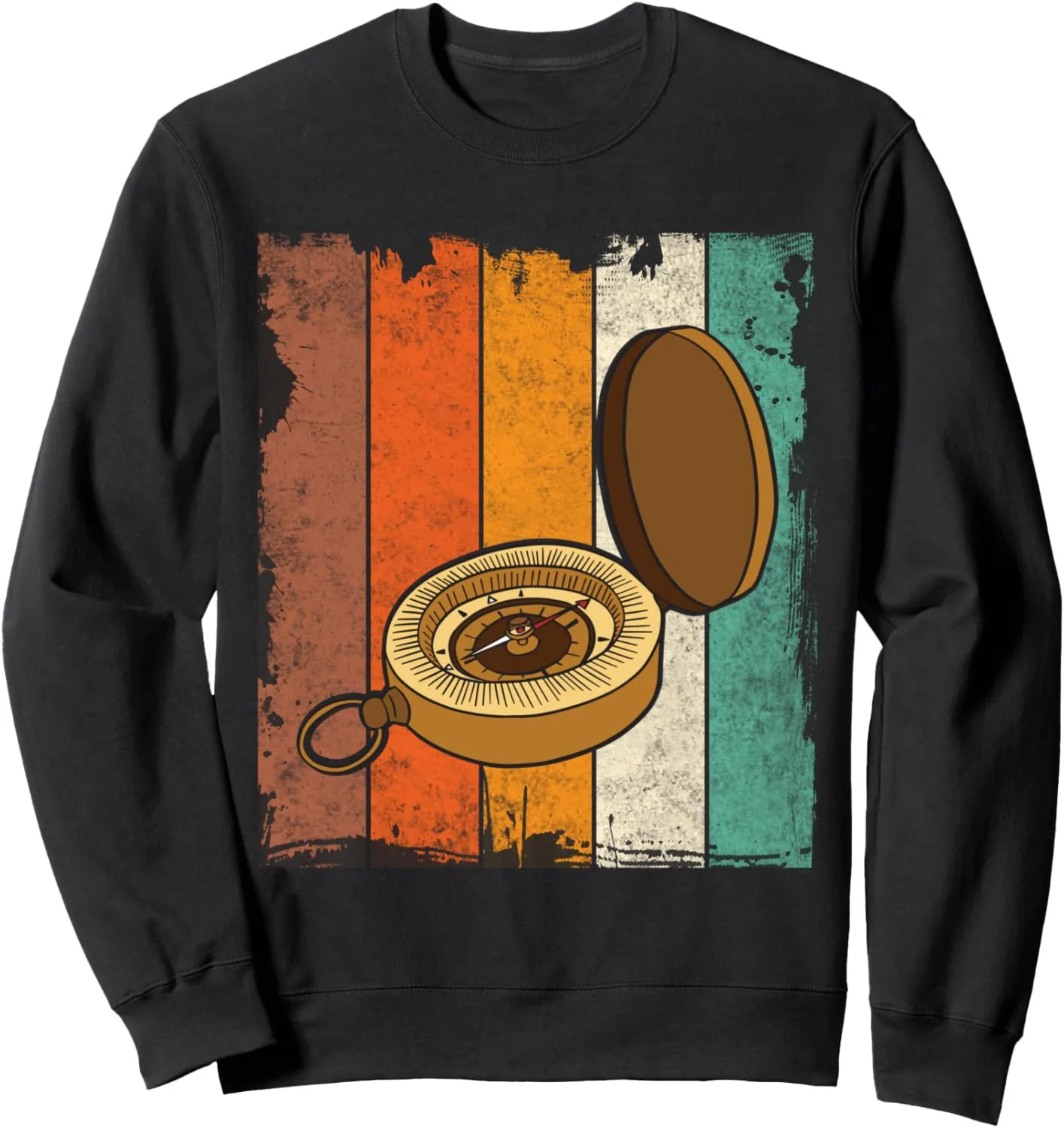 Vintage Pocket Compass Sweatshirt