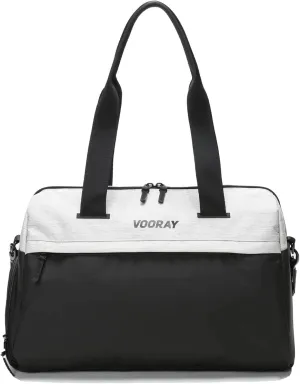 Vooray 25L Trainer Duffel Bag – Lightweight Travel Duffel for Women and Men with Shoe Pocket, Workout Bag, Weekender for Overnight, Football, Traveling, or Hospital Use