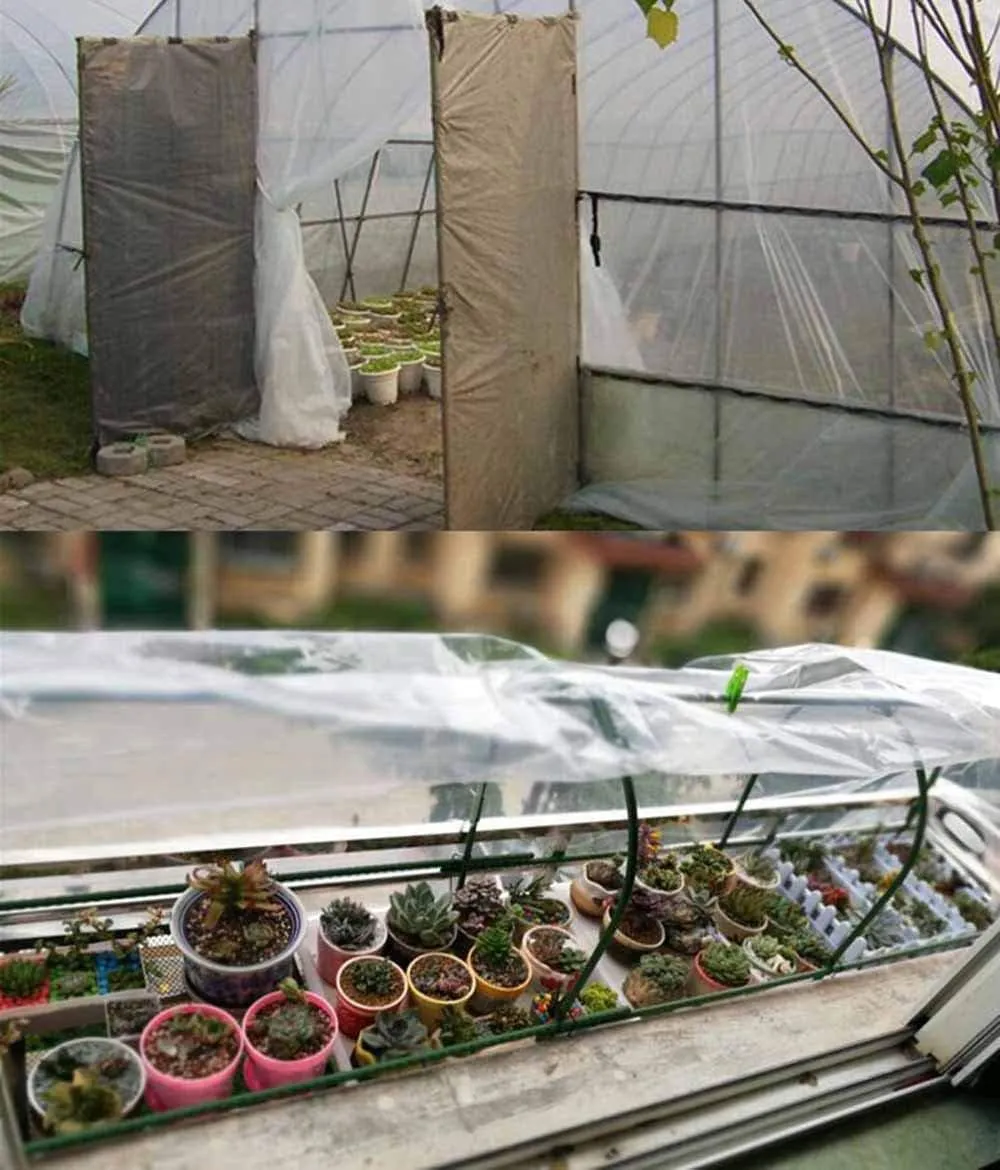 Waterproof Cover Tarp Tarpaulin Sheet,Sunshade Net, Shade Cloth, Tarpaulinlightweight Clear Anti-Rain, Outdoor Greenhouse Plastic Cover Balcony Window Insulation Film,a,2 * 3M