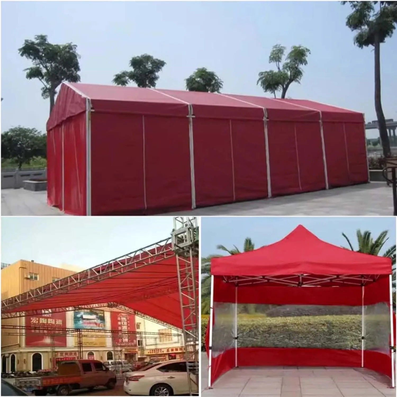 Waterproof Tarp Cover for Outdoor, Tarps Heavy Duty Waterproof, Waterproof Tarpaulin with Reinforced Webbing Loops, UV Resistant Poly Tarpaulin, for Roof, Camping, Patio