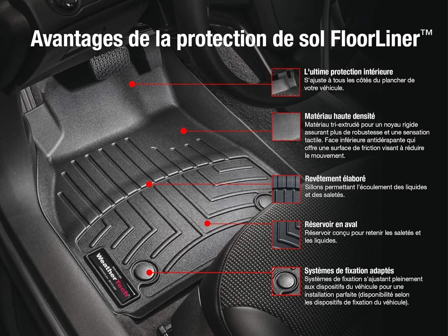 WeatherTech Custom Fit FloorLiners for Jeep Compass - 1st & 2nd Row (451205-1-2), Tan
