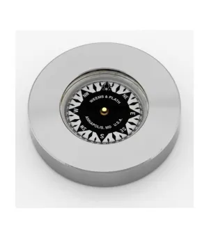 Weems & Plath Nickel Plated Compass Chart Weight