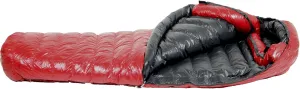 Western Mountaineering Alpinlite Sleeping Bag: 20F Down Cranberry, 6ft/Left Zip