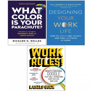 What Color Is Your Parachute,Work Rules,Designing Your Work Life HB) 3 Books Set