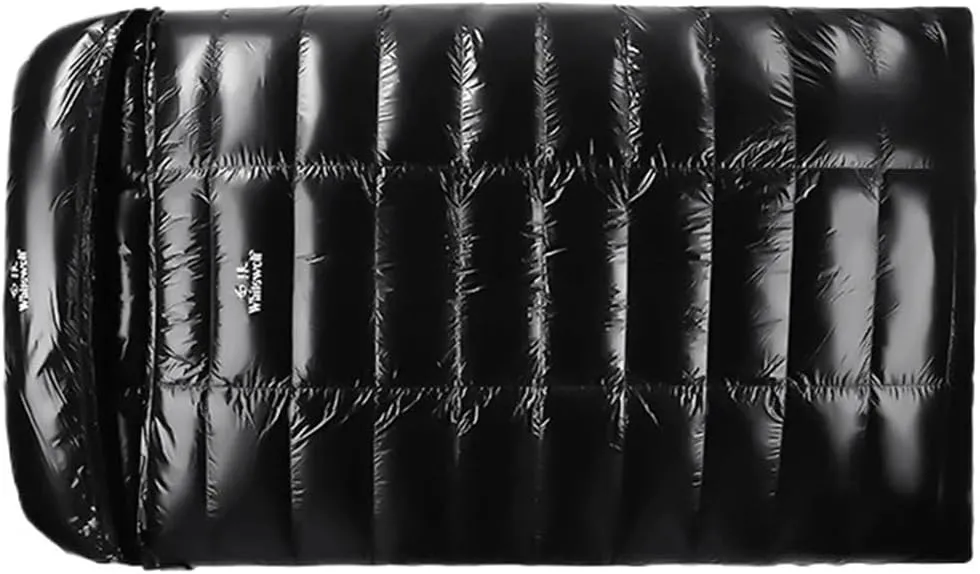 White Goose Down Double Sleeping Bag - Winter Camping & Backpacking Sleeping Pack for Hiking and Traveling