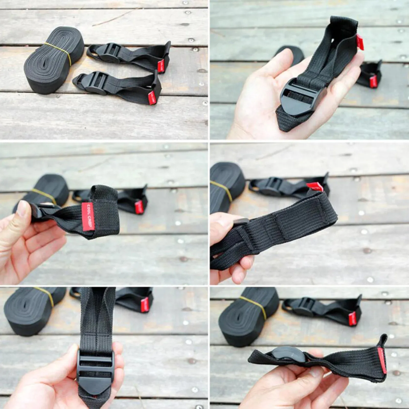 Windproof Tent Pole Fix Buckle Heavy Duty Wear-Resistant Canopy Holder Fixer Tent Tarpaulin Tarp Pole Nails Fastener Clip