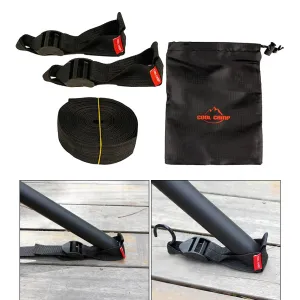 Windproof Tent Pole Fix Buckle Heavy Duty Wear-Resistant Canopy Holder Fixer Tent Tarpaulin Tarp Pole Nails Fastener Clip