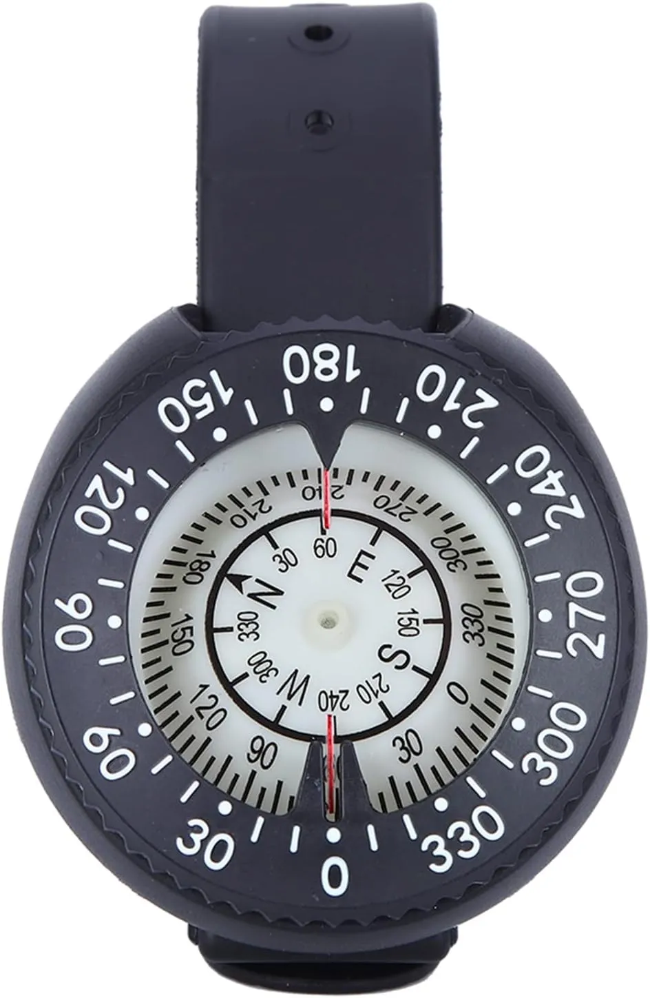 Wrist Compass Diving Compass Orienteering Compass Outdoor Hiking Compass Mini Plastic Compass with 14.5 Inch Wrist for Sailing Travel Camping Backpacking