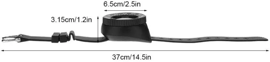 Wrist Compass,Multifunctional Compass,Professional Waterproof 5ATM Marine Navigation Wrist Compass with 2.5in Dial and 14.5in Adjustable Strap for Outdoor Sports Diving,Sailing,Survival Emergency