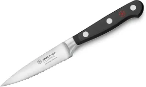 Wüsthof Classic Paring Knife, 3.5-Inch, Serrated