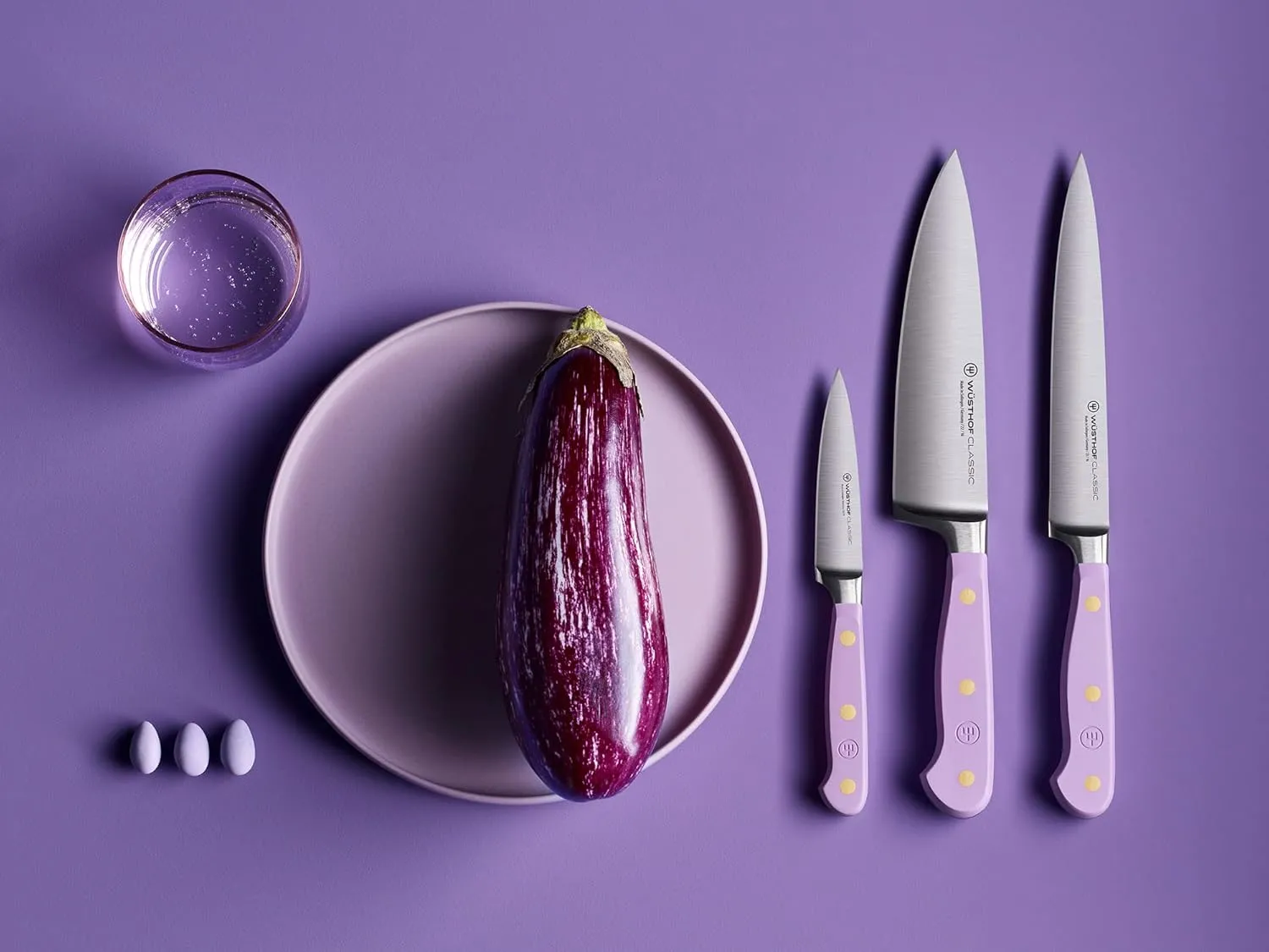 WÜSTHOF Classic Purple Yam 8 Piece Knife Block Set