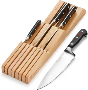 Wusthof Classic 5 Piece In-Drawer Knife Block Set