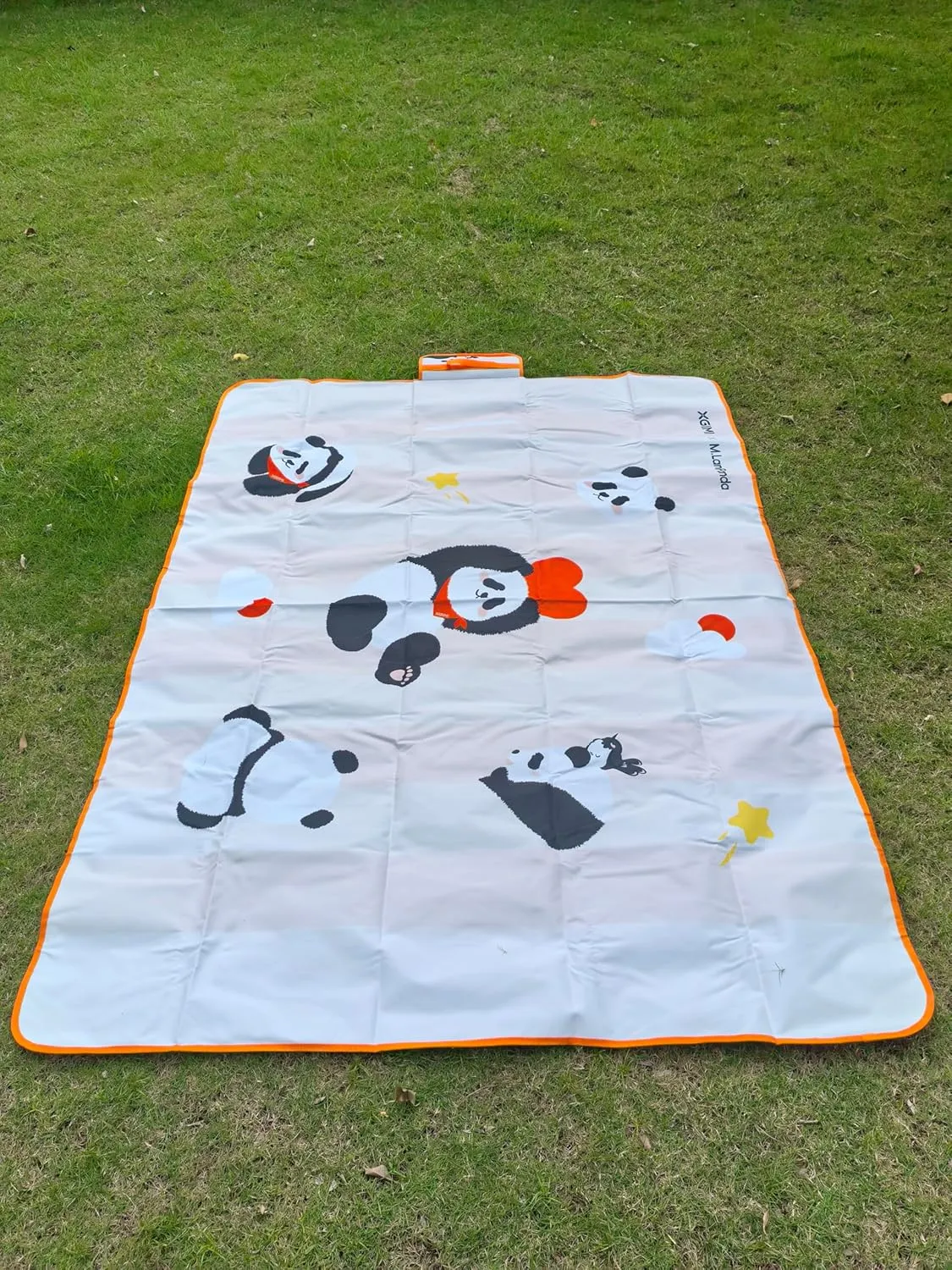 XGIMI & M.LanPanda Picnic Mat – Waterproof Foldable Outdoor Blanket for Beach, Camping, Hiking, Travel, Park, Family Use