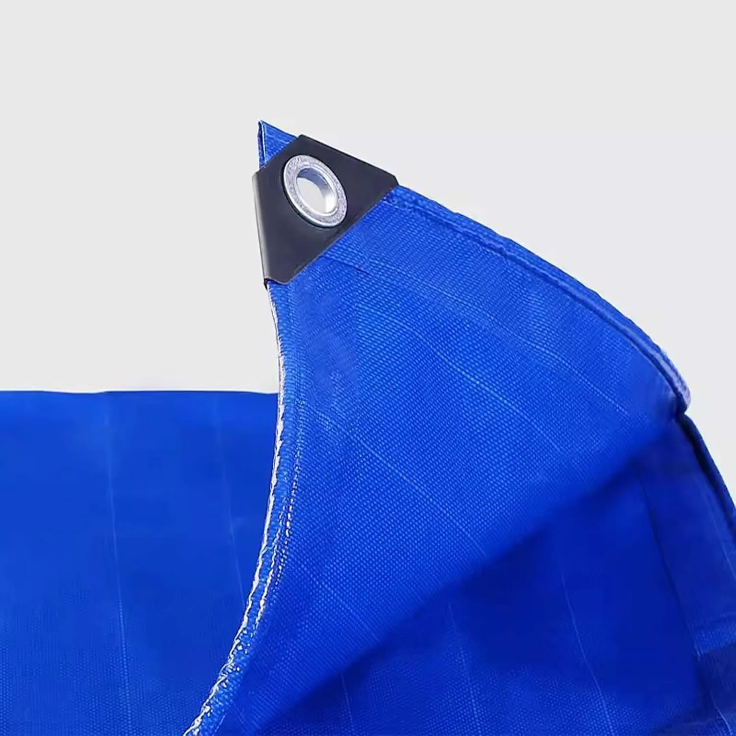 YSUEFIJO Tarps Heavy Duty Waterproof, Multipurpose Tarpaulin Cover with Grommets, PVC Coated Blue Heavy Duty Cover, UV Resistant Rip and Tear Proof Tarpaulin, for Outdoor Camping Pool Car Tent
