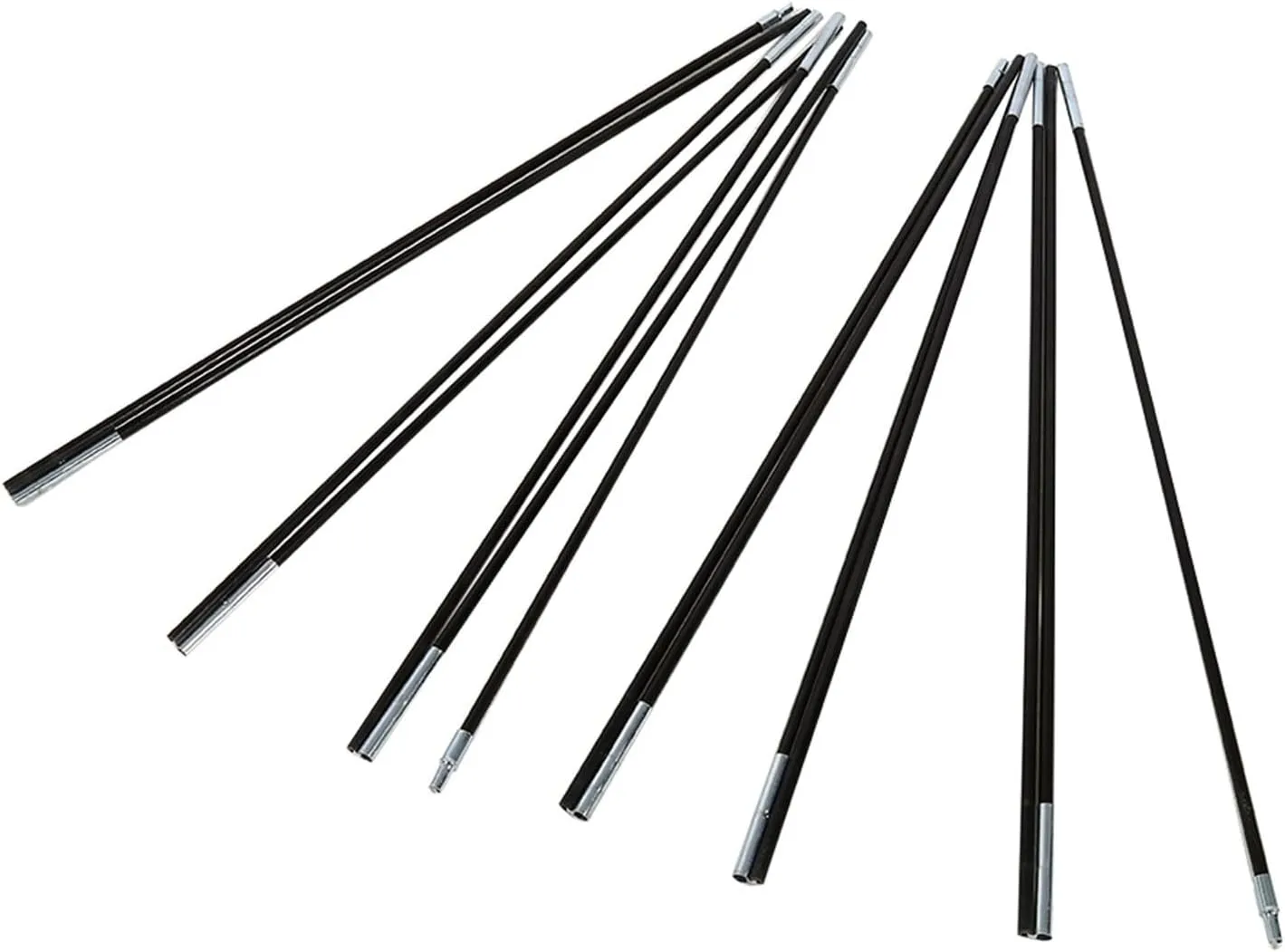Zerone Tent Pole Replacements, Fiberglass Tent Pole Replacement Double Tent Pole Support Frames Kit for Outdoor Camping, Zeroneecn439uxm0