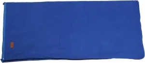 Zipper Fleece Sleeping Bag Liner Super Thick Soft Camping Travel Backpacking Jewel Blue 90 Inches Long for Outdoor Adventures