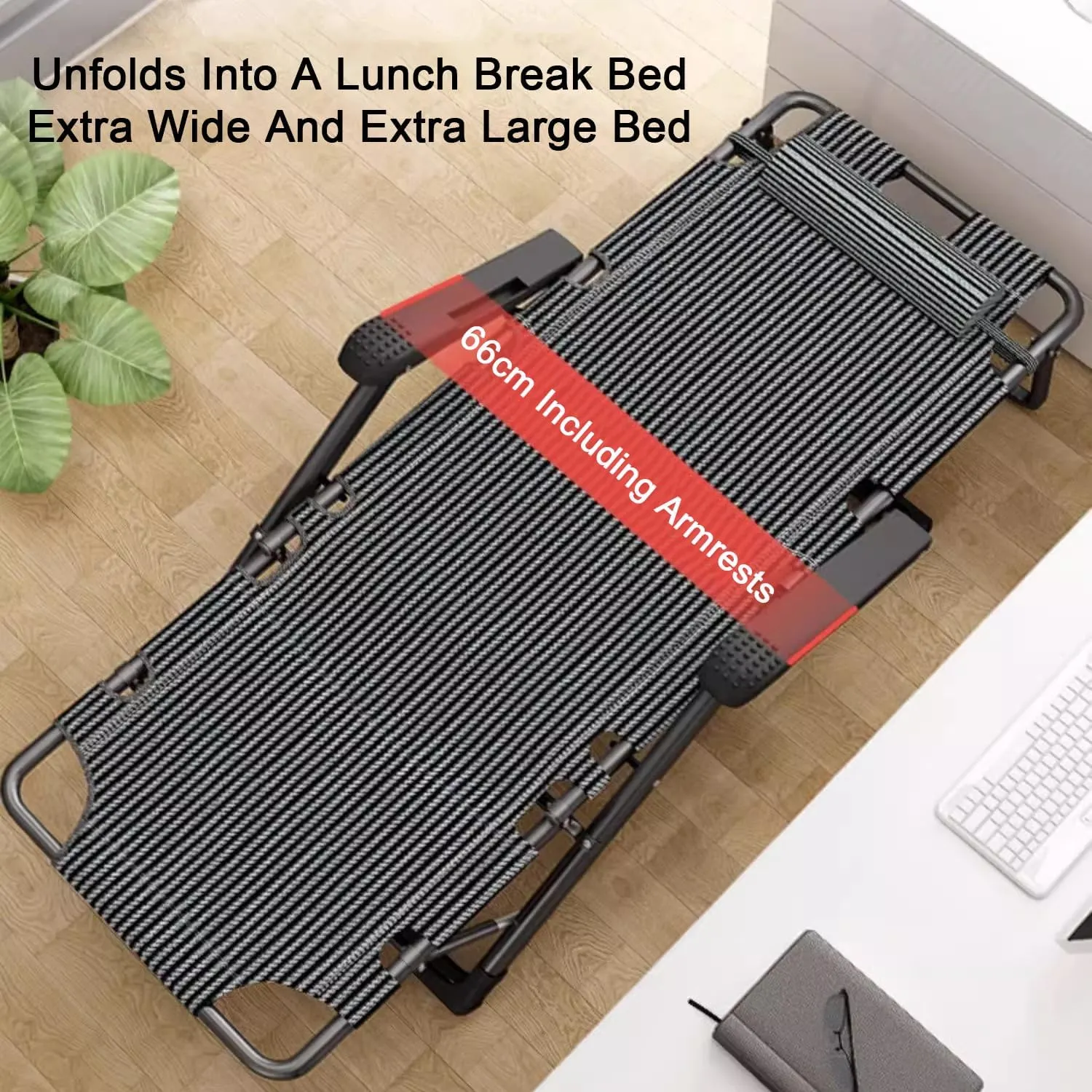 ZTGL D, Camping Cot for Adults with Mattress and Pillow, Portable Folding Bed for Sleeping, Outdoor Folding Chaise, Sunbathing Lounge Chairs, Camping Lounge Chair